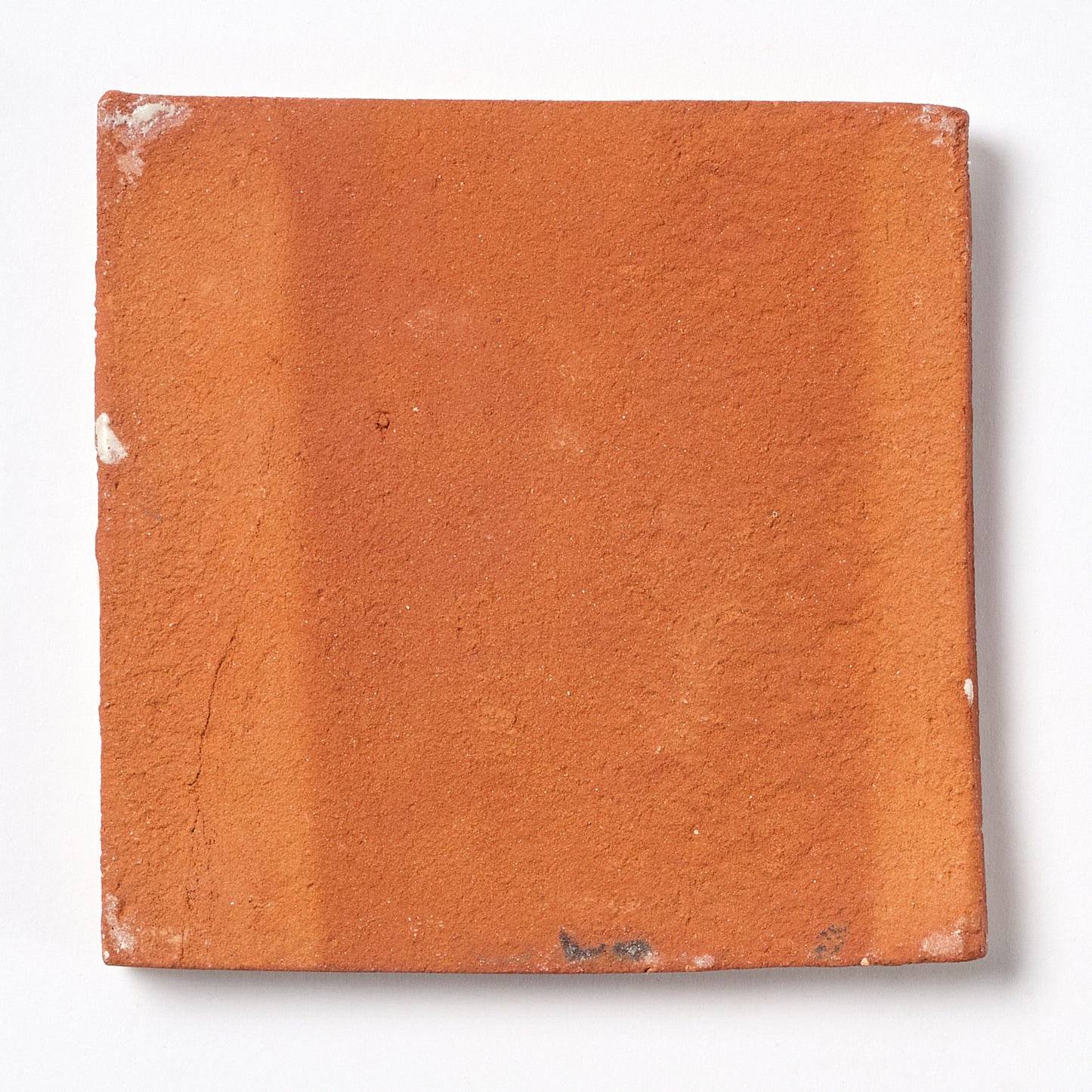 Vintage 1980s Hand Painted Rust Mexican Tiles, 11 Sq Ft Available