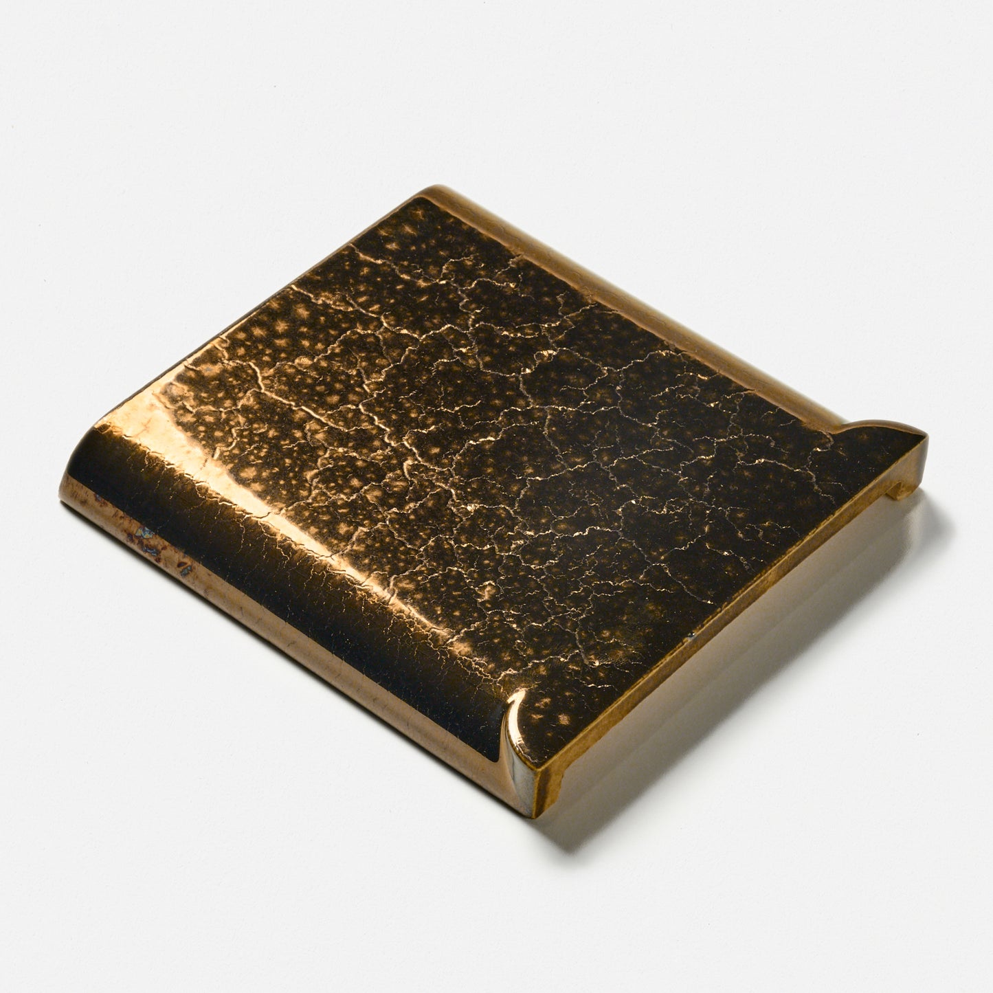 1970s Robertson 390 Bronze Large Curb Jamb Base Tile
