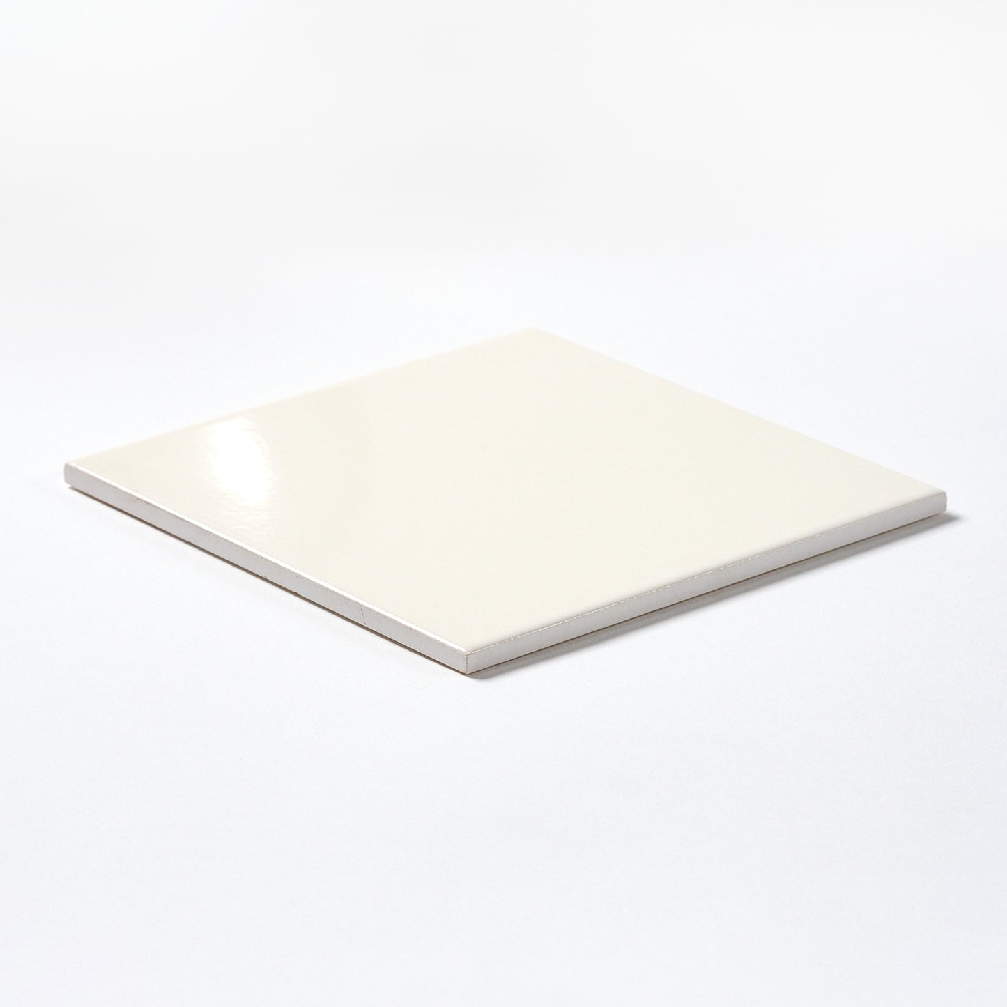 1970s Vintage Italian Plain White Wall Tile, 80 Sq Ft Available - 10 Sq Ft Per Box