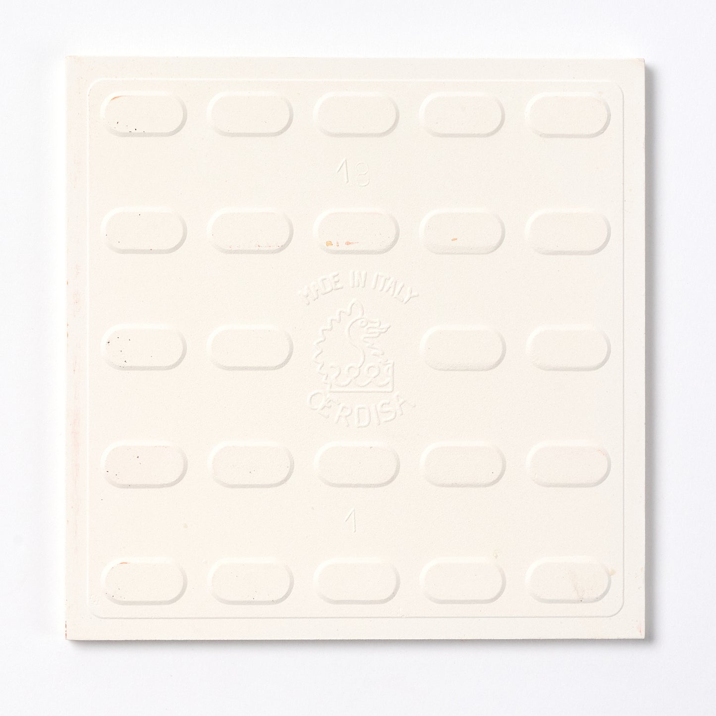 1970s Vintage Italian Plain White Wall Tile, 80 Sq Ft Available - 10 Sq Ft Per Box