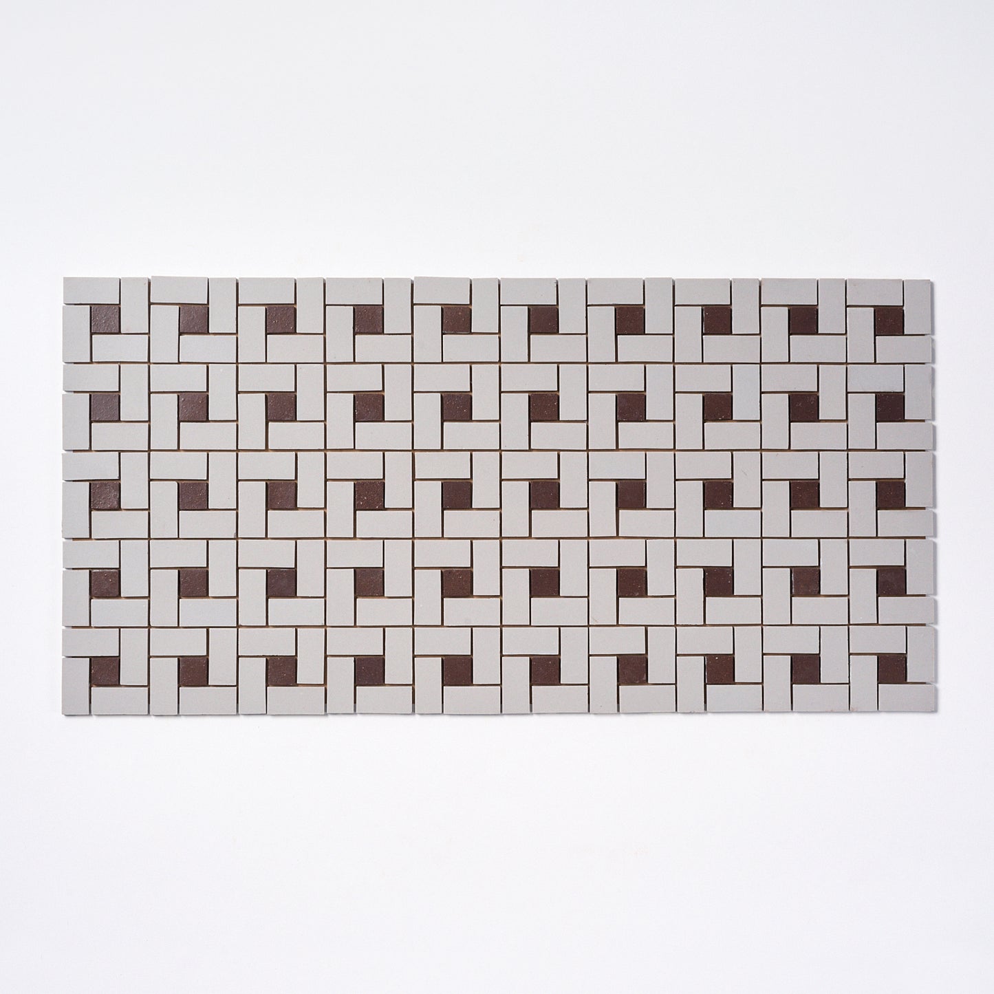 Vintage 1950s Gray/ Brown Mosaic Floor Tile, 400 Sq Ft Available - 20 Sq Ft Per Box