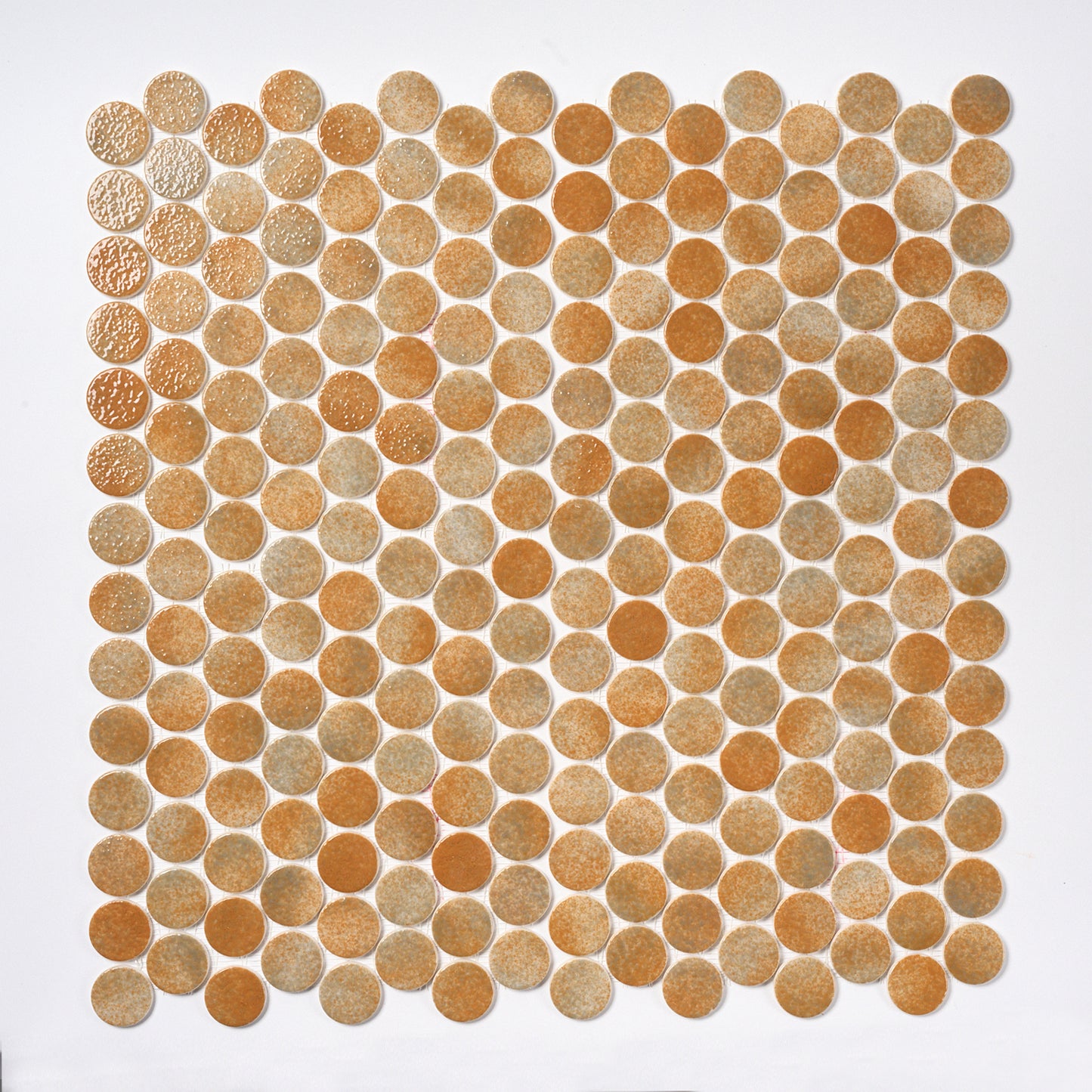 Vintage French Emaux De Briare Glass 1970s Floor/ Wall Tile, 280 Sq Ft Available - 21.5 Sq Ft Per Box
