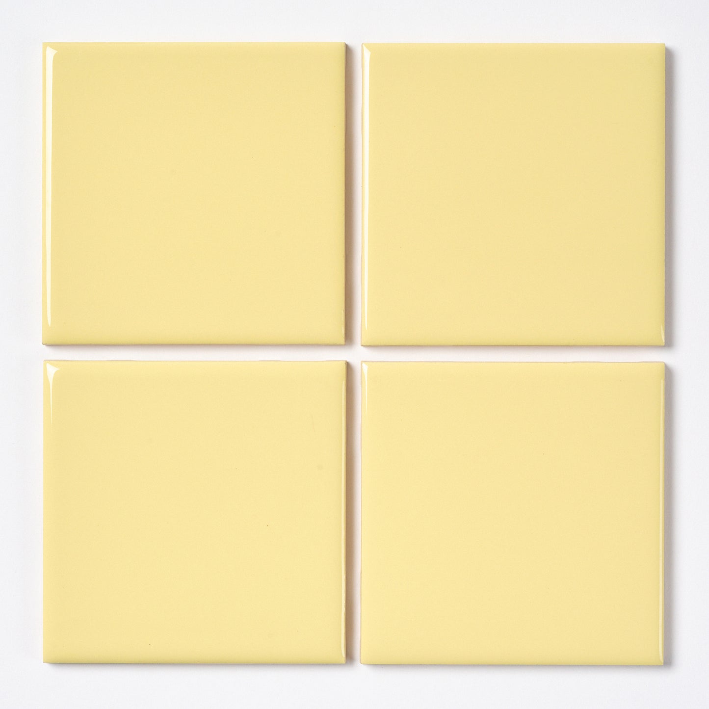 1960s Romany Citrus Yellow Wall Tile, 10.5 Sq Ft Available