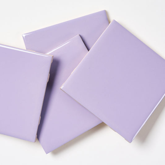 1960s Romany Misty Lilac Wall Tile, 9 Sq Ft Available