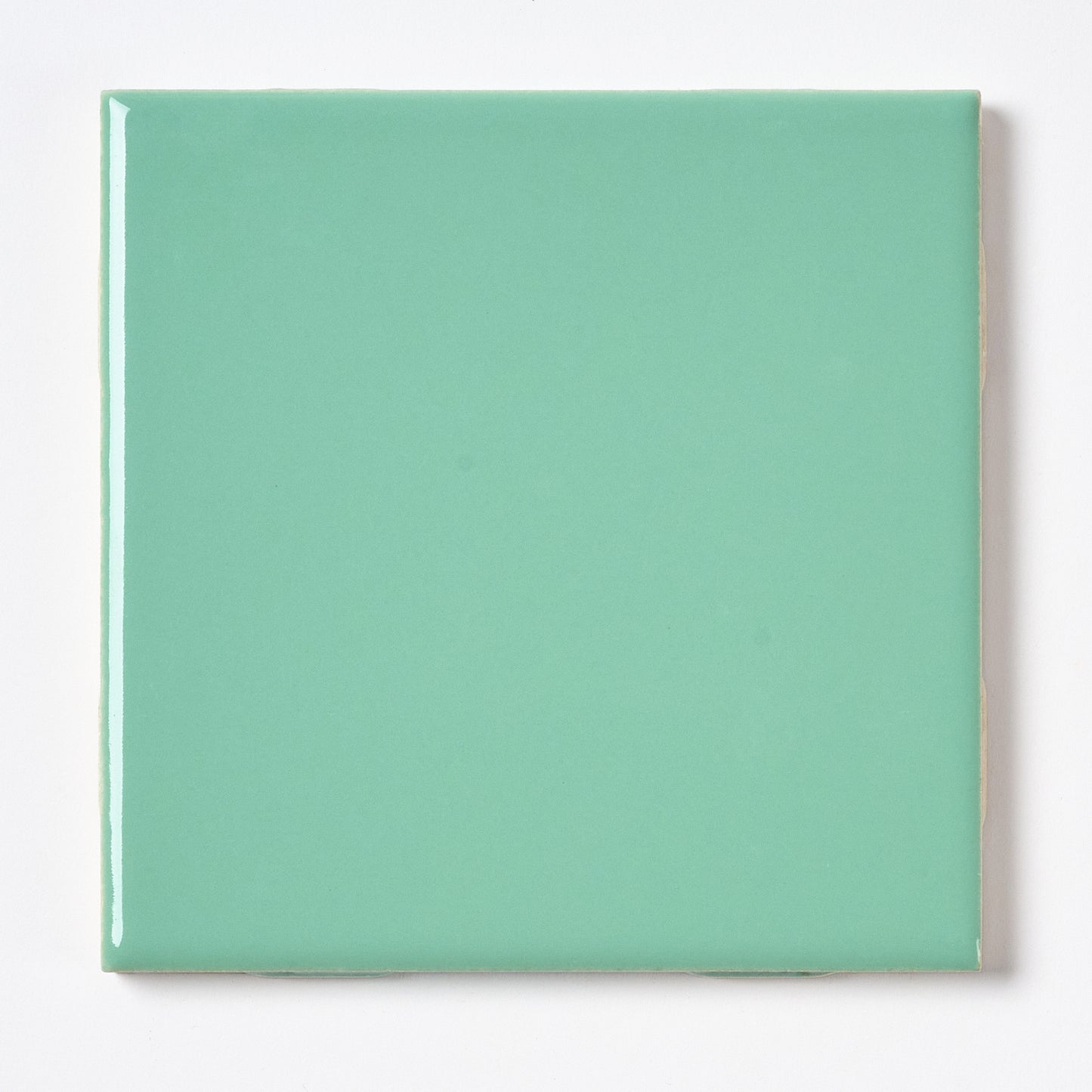 1960s National Lifetime Tile Aqua Green Wall Tile, 5.5 Sq Ft Available