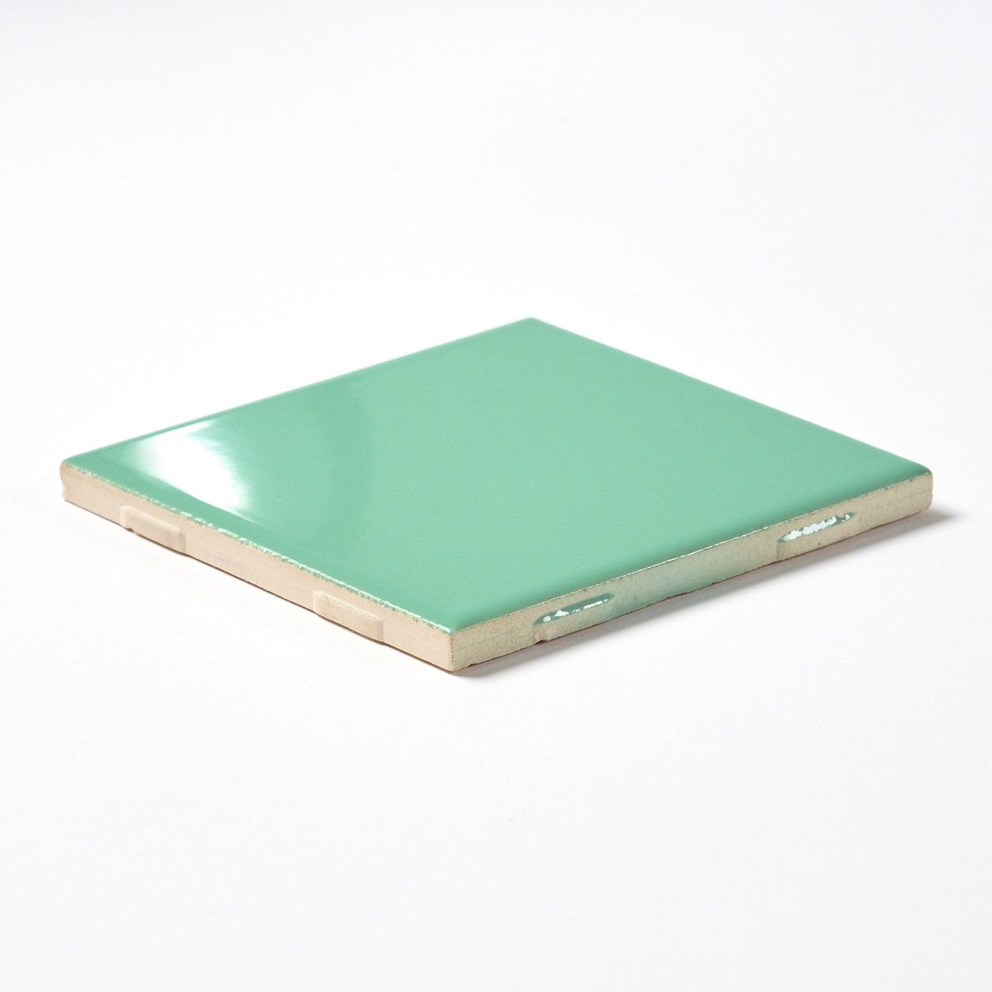 1960s National Lifetime Tile Aqua Green Wall Tile, 5.5 Sq Ft Available