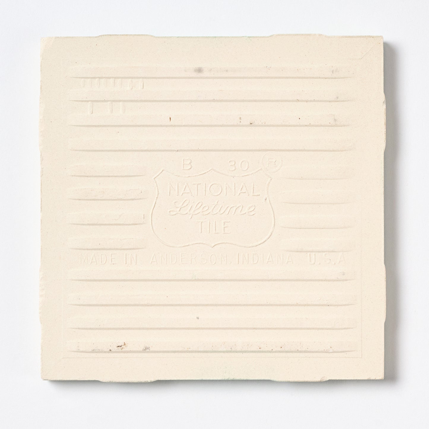 1960s National Lifetime Tile Aqua Green Wall Tile, 5.5 Sq Ft Available