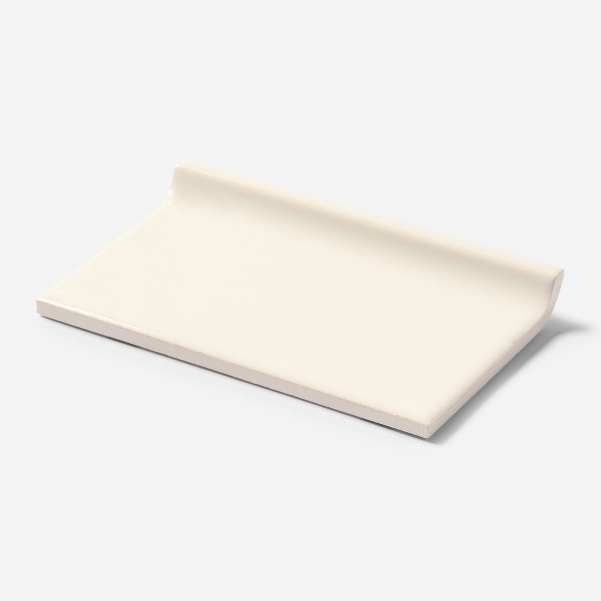 1970s FLORIDA TILE White Cove Base Tile