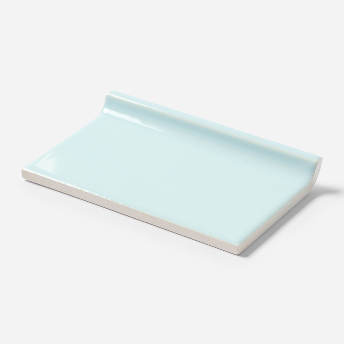 1960s FLORIDA TILE Sky Blue Cove Base Tile