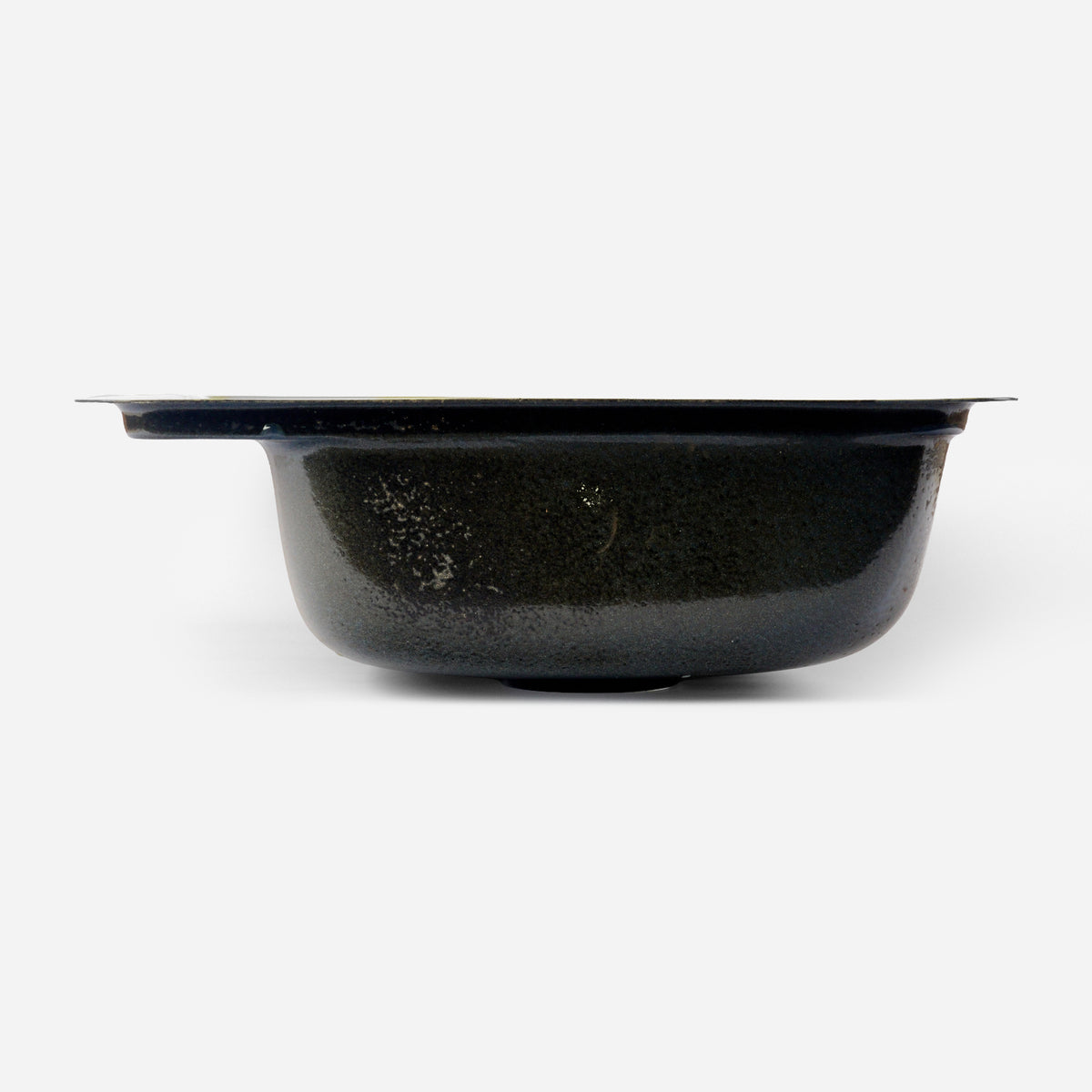 1970s Vintage Metal Active Tool & Manufacturing Avocado 8" Centers Double Sink