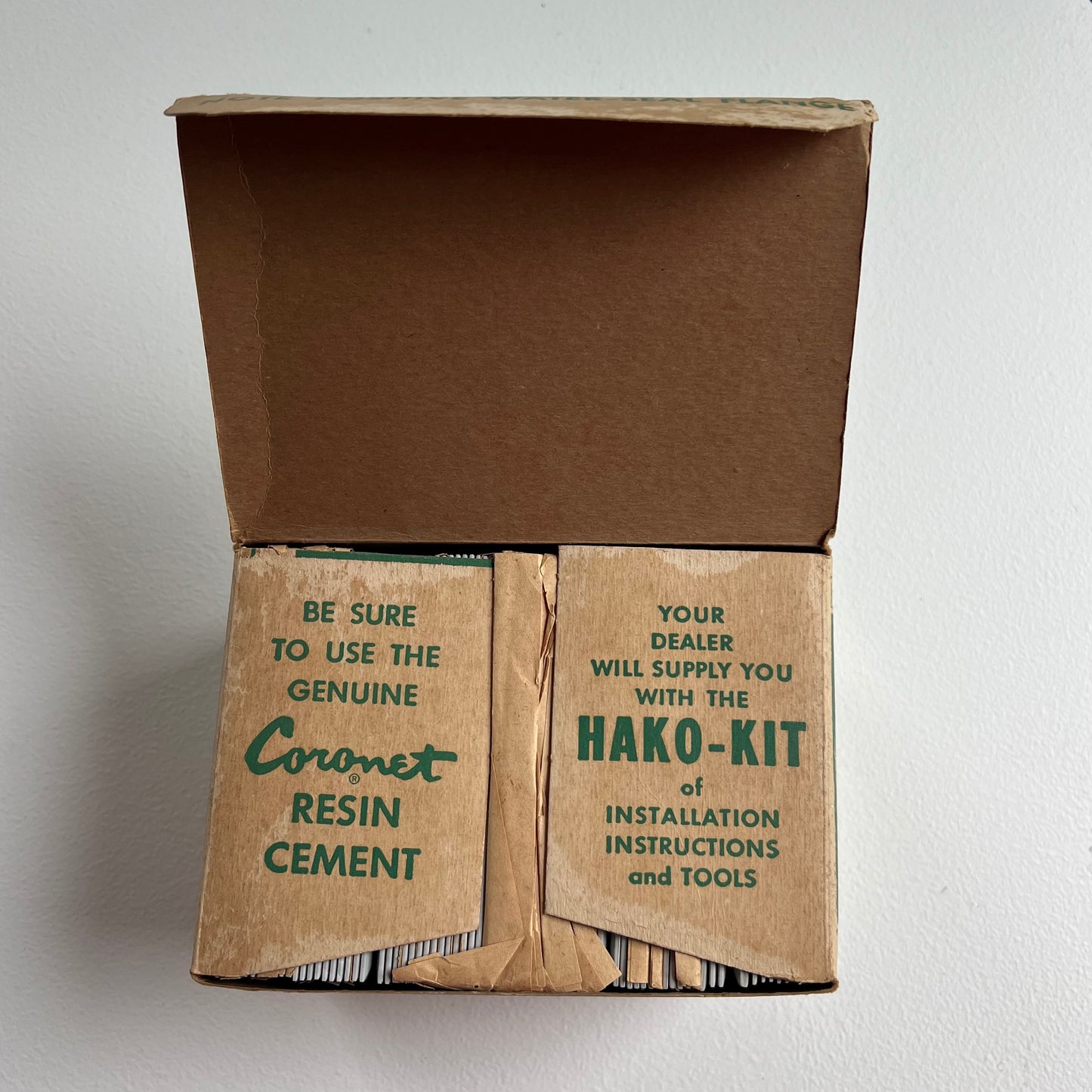 Vintage 1950's Coronet Gray Marble Plastic Wall Tile, 60 Sq Ft Available - 10 Sq Ft Per Box