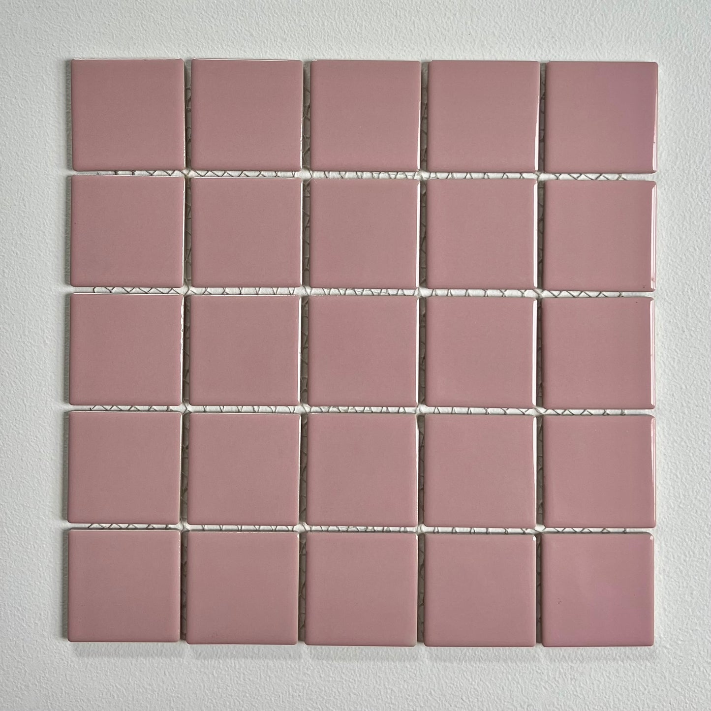 Pink Vintage Color Tile 1980s Wall Tile, 12 Sq Ft Available