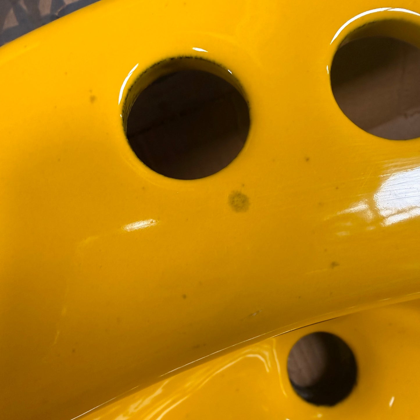 1970s Vintage Kohler Enameled Cast Iron Sunflower 4" Centers Farmington Sink