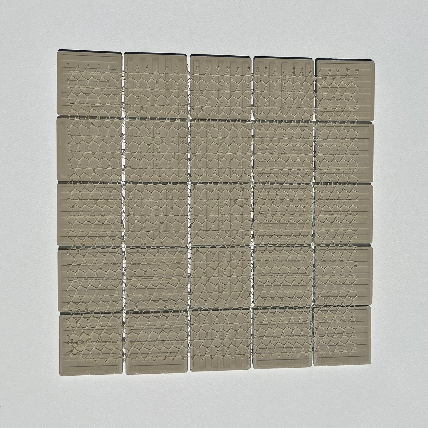 Jade Green Vintage Color Tile 1980s Wall Tile, 22 Sq Ft Available