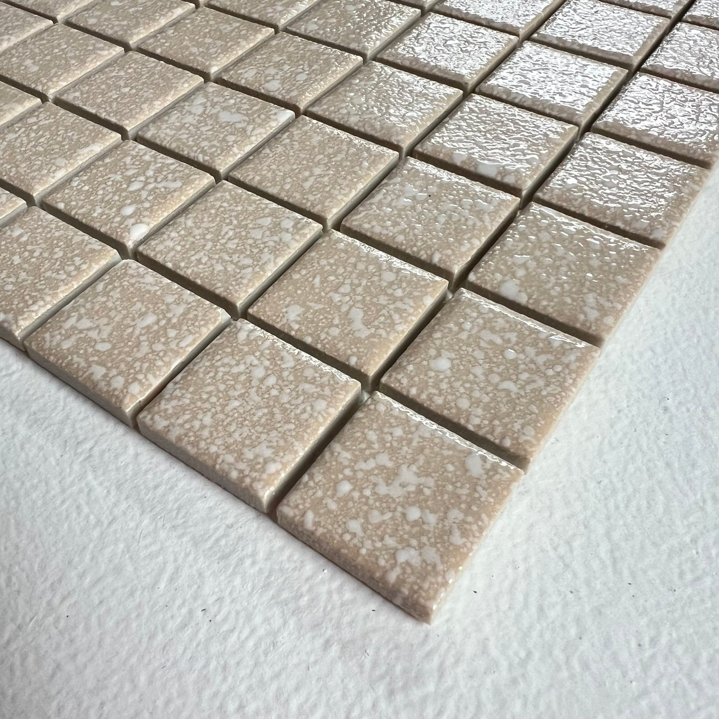 Vintage SEARS Brand Japanese 1970s Crystal Glaze Floor Tile, 30 Sq Ft Available - 15 Sq Ft Per Box