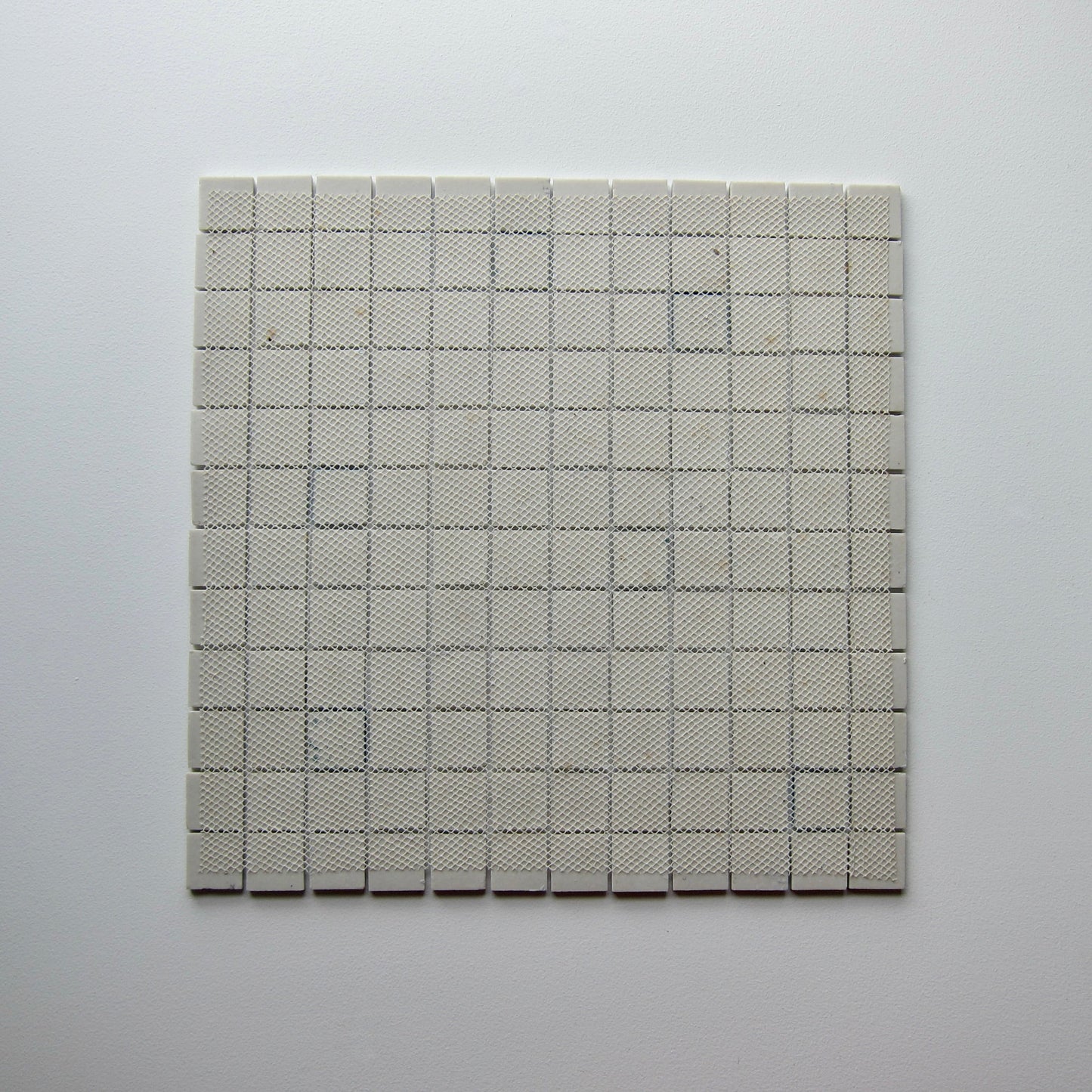 Vintage Japanese Mosaic 1970s Blue Floor/ Wall Tile, 27 Sq Ft Lot - 24 Piece Set