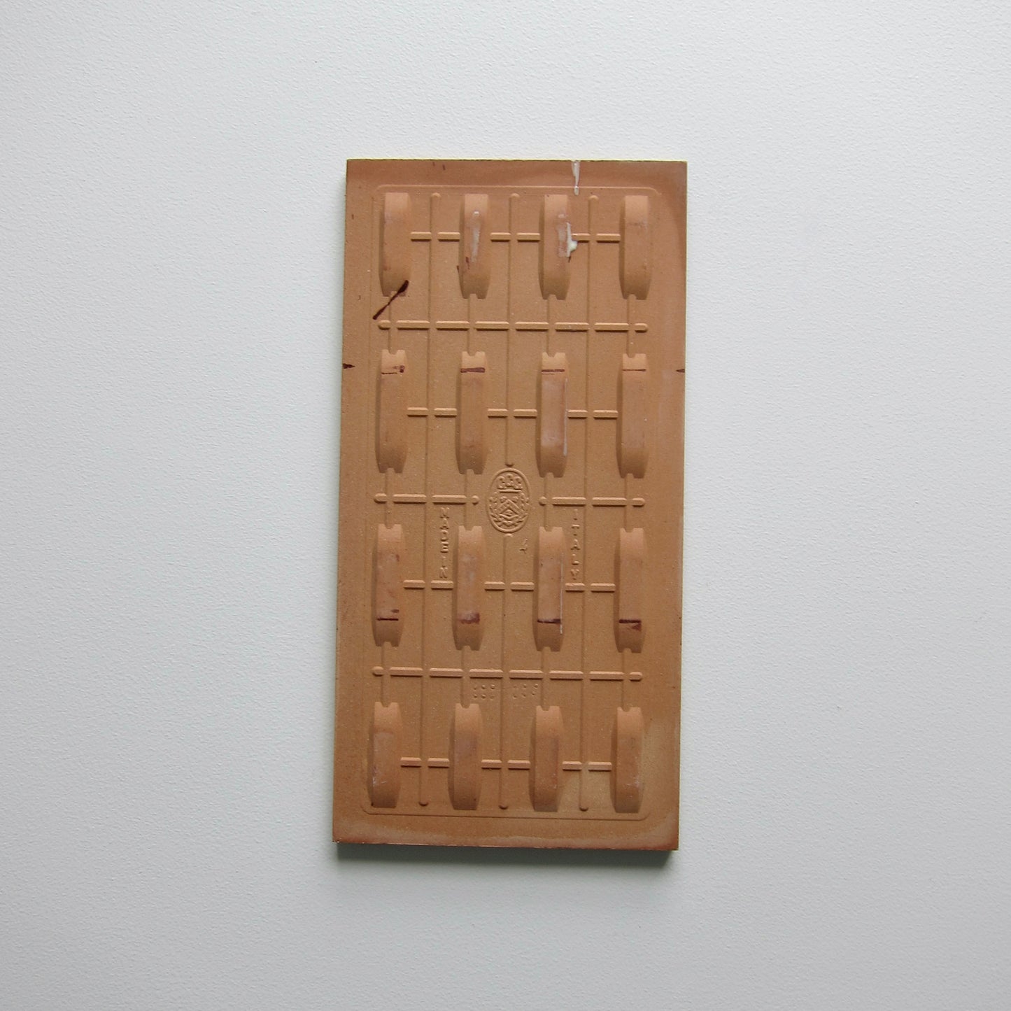 Vintage 1970s Italian Yellow Glazed Terracotta Wall Tile, 8 Sq Ft Lot - 25 Piece Set