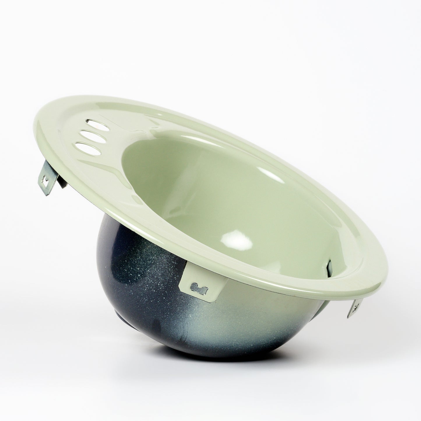 1970s Vintage Metal Bayberry 4" Centers Sink