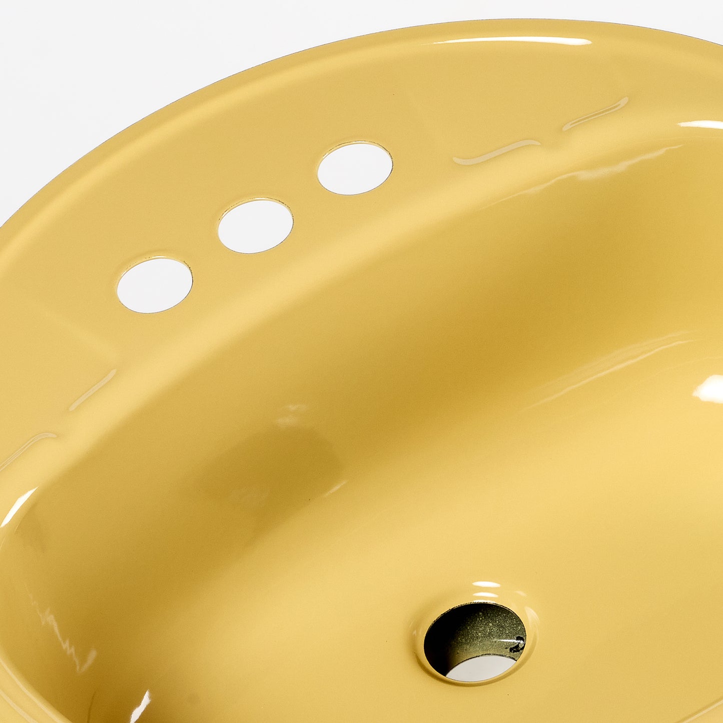 1970s Vintage Metal Peerless Gold 4" Centers Sink