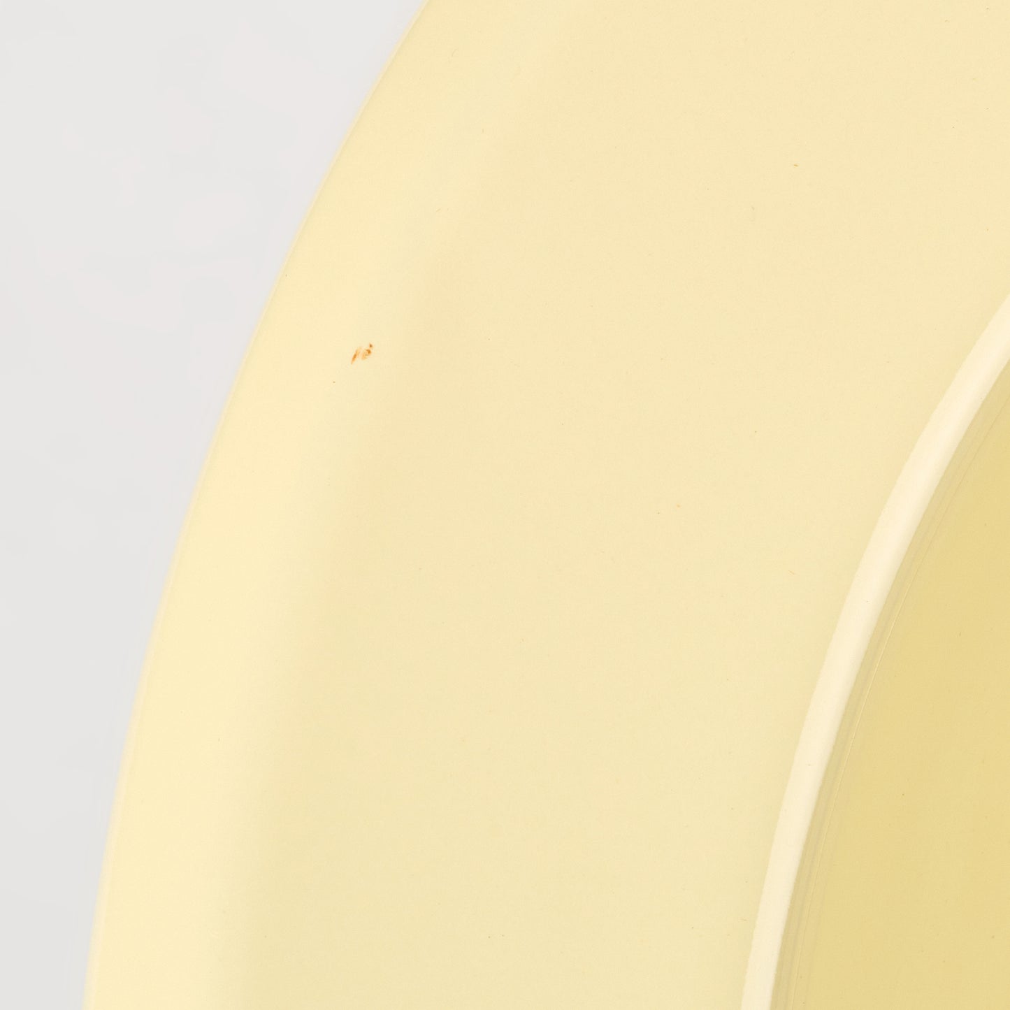 1990s Vintage Gerber Vitreous China Yellow 4" Centers Sink