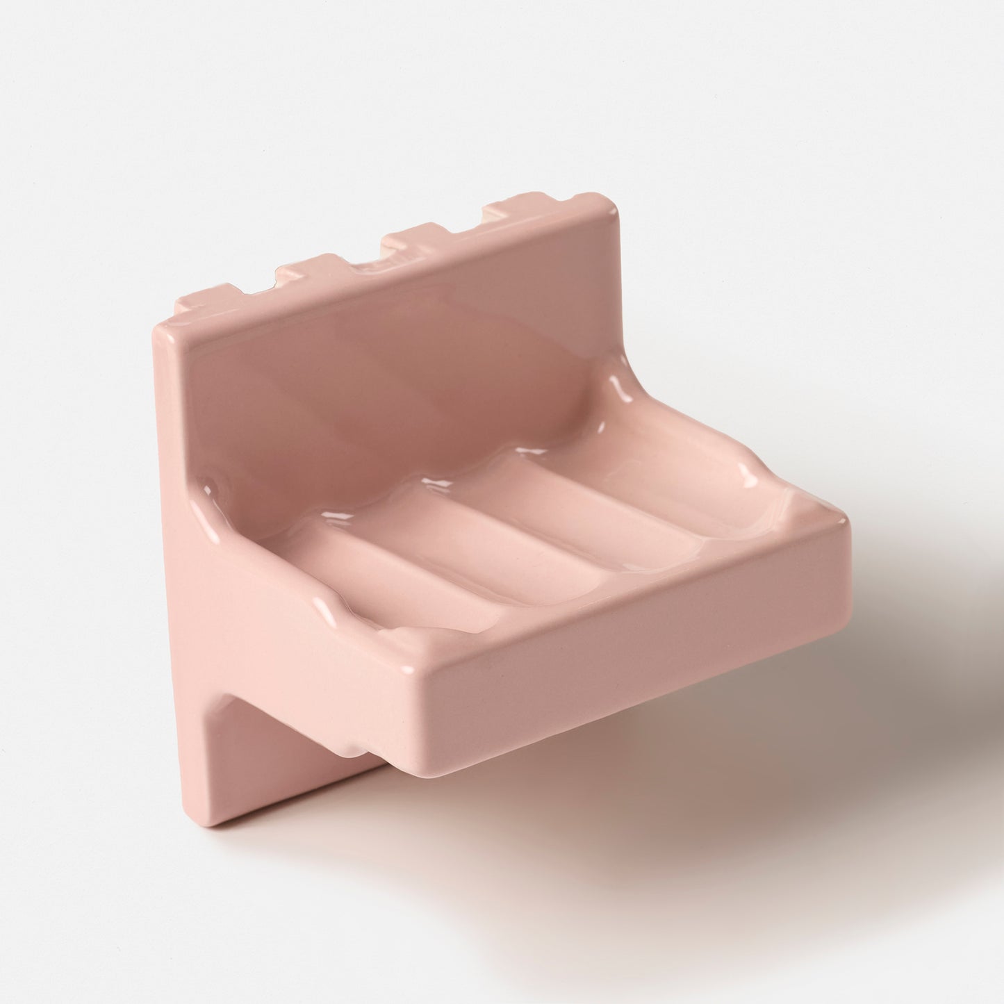 Classic 1950s Light Pink Bathroom Accessories Full Set