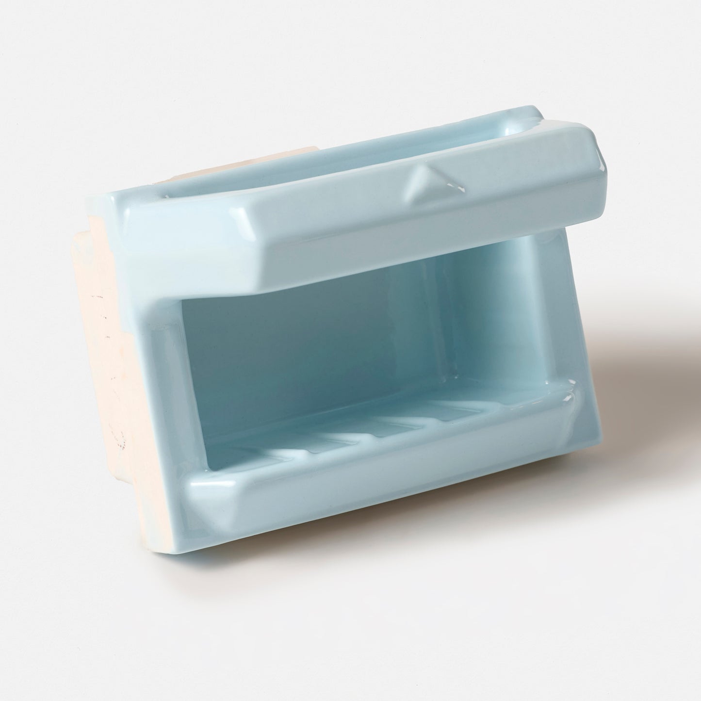 Classic 1950s Light Blue Bathroom Accessories Full Set