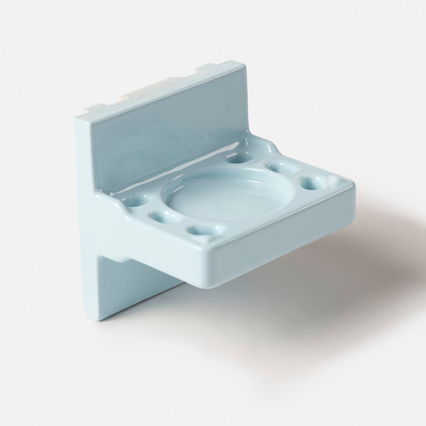Classic 1950s Light Blue Bathroom Accessories Full Set