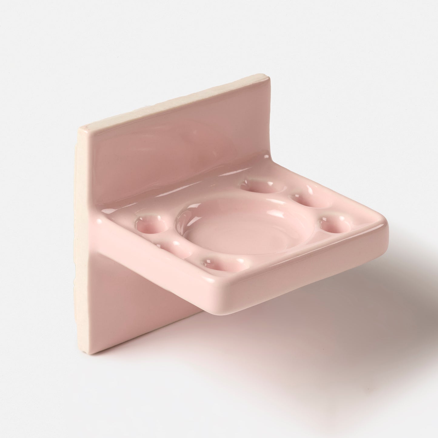Classic 1950s Pink Bathroom Accessories Full Set