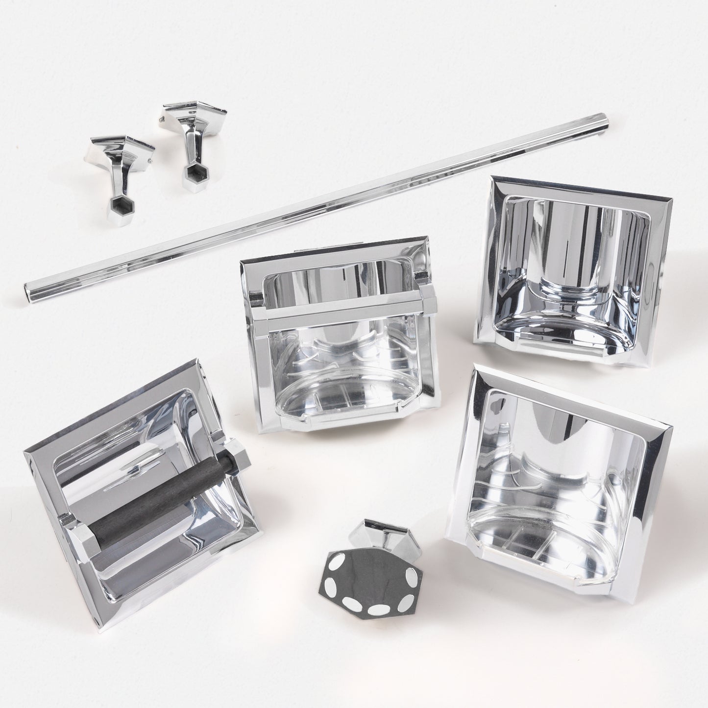 Vintage Chrome Bathroom Accessories