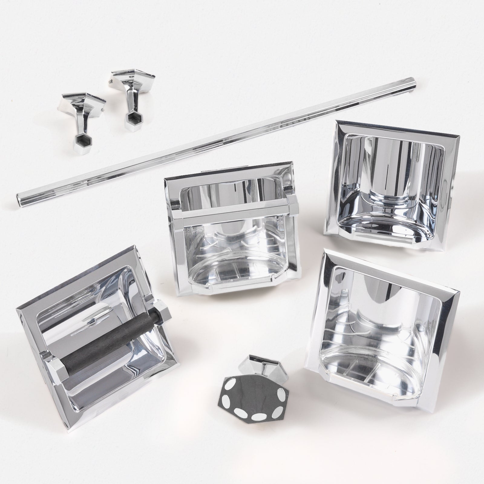 Vintage Chrome Bathroom Accessories