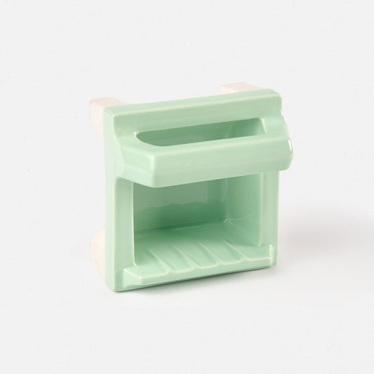 Vintage Mint Green Soap Holder
