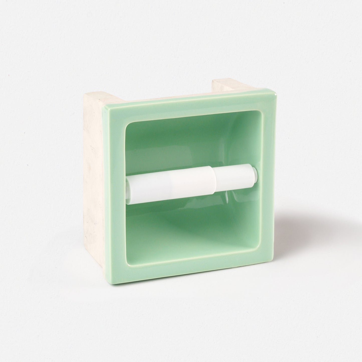 Classic 1950s Mint Green Bathroom Accessories Full Set