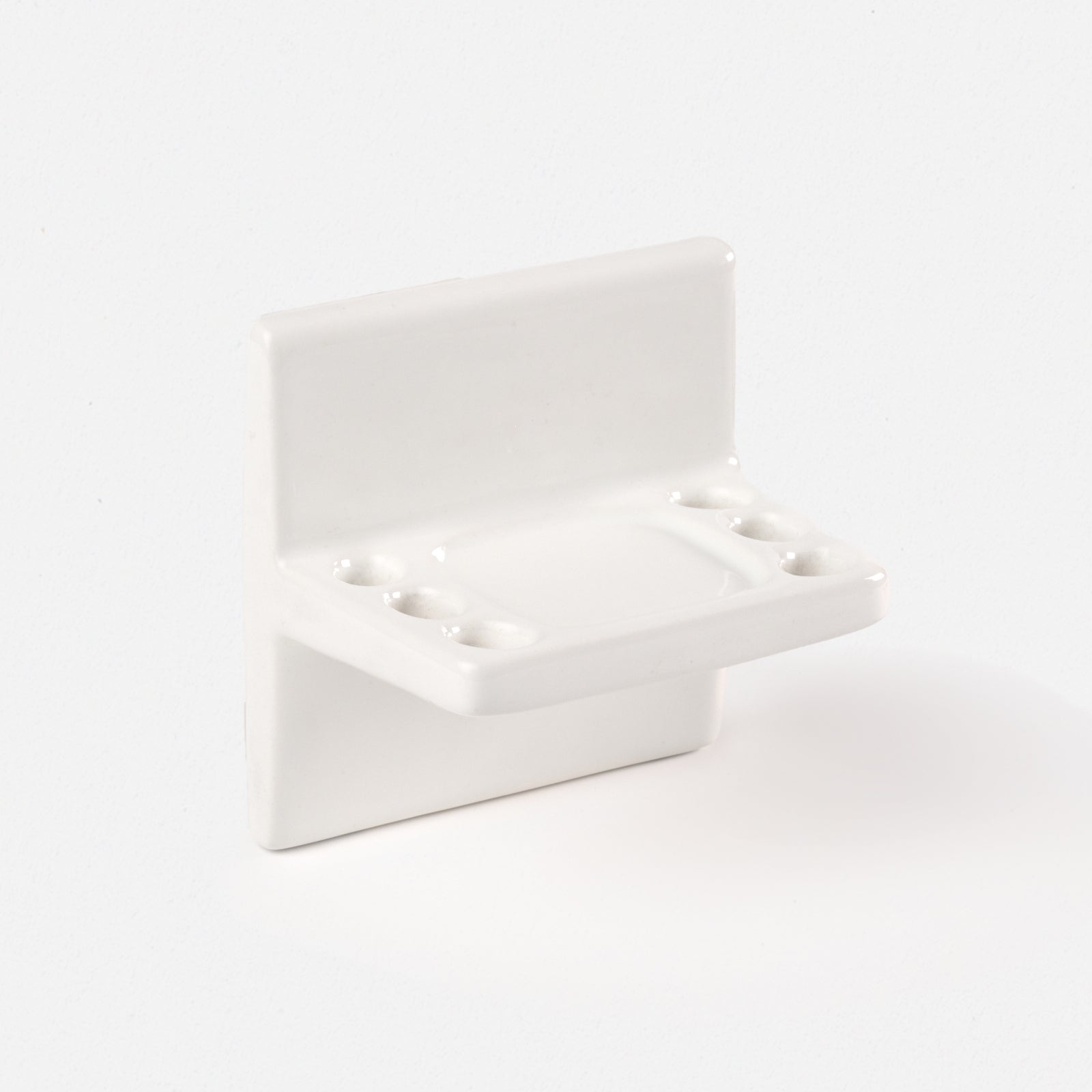 Vintage White Toothbrush Holder