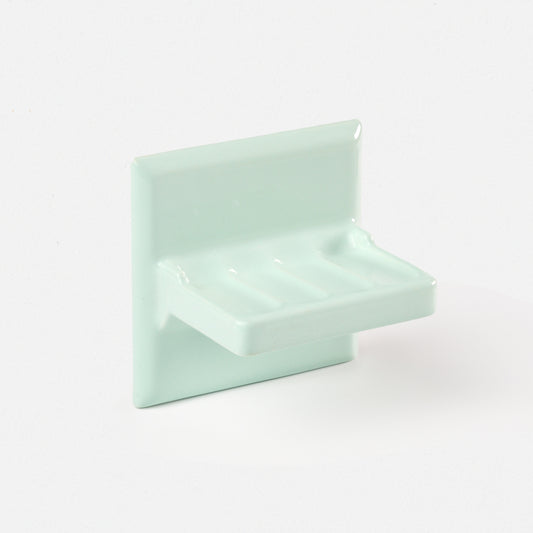 Vintage Seafoam Green Soap Dish