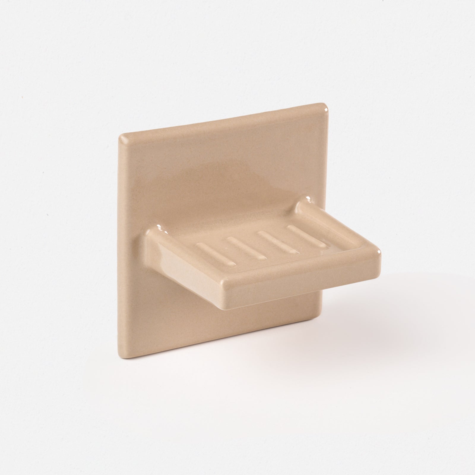 Vintage Beige Soap Dish