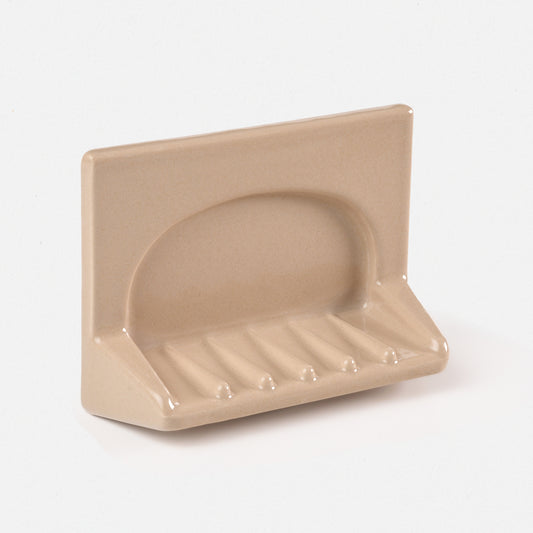 Vintage Beige Soap Dish