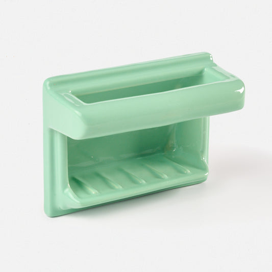 Vintage Green Soap Holder 