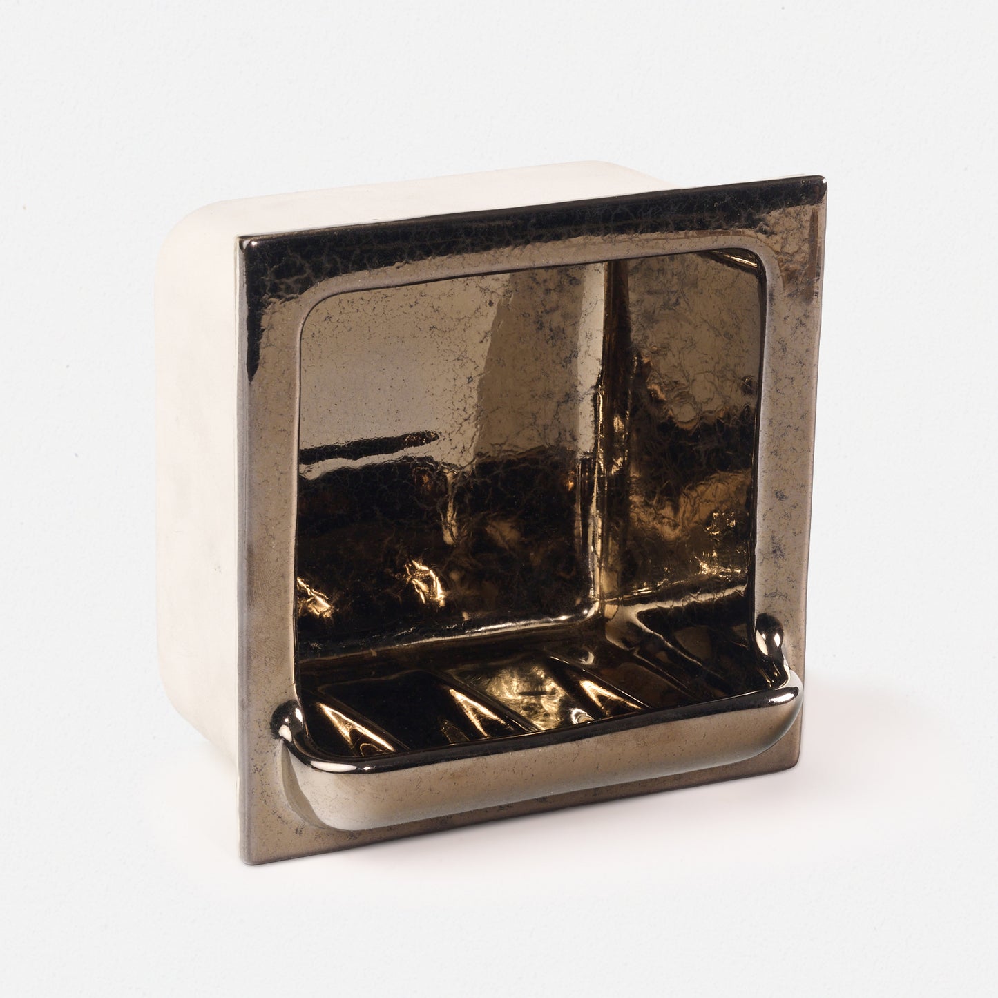 Vintage Bronze Soap Dish