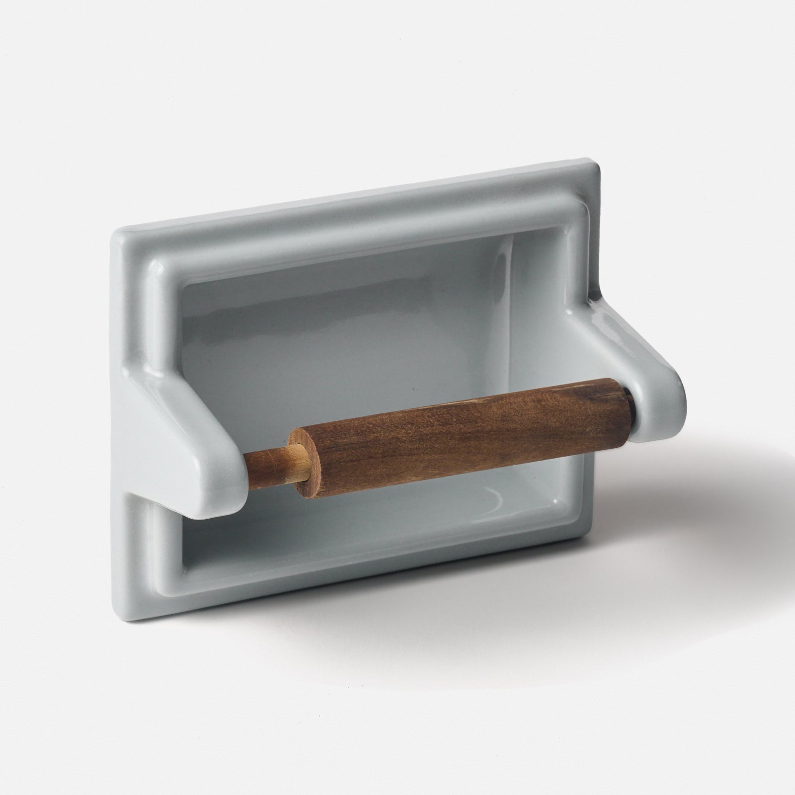 Vintage Grey Paper Holder 