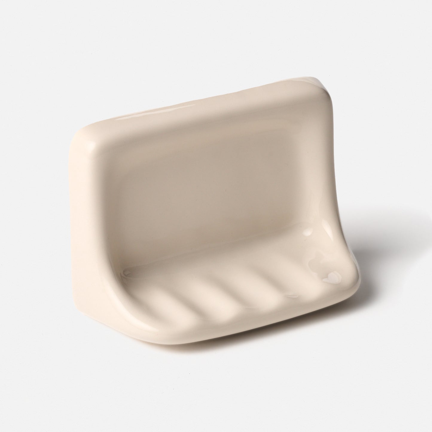 Vintage White Soap Dish