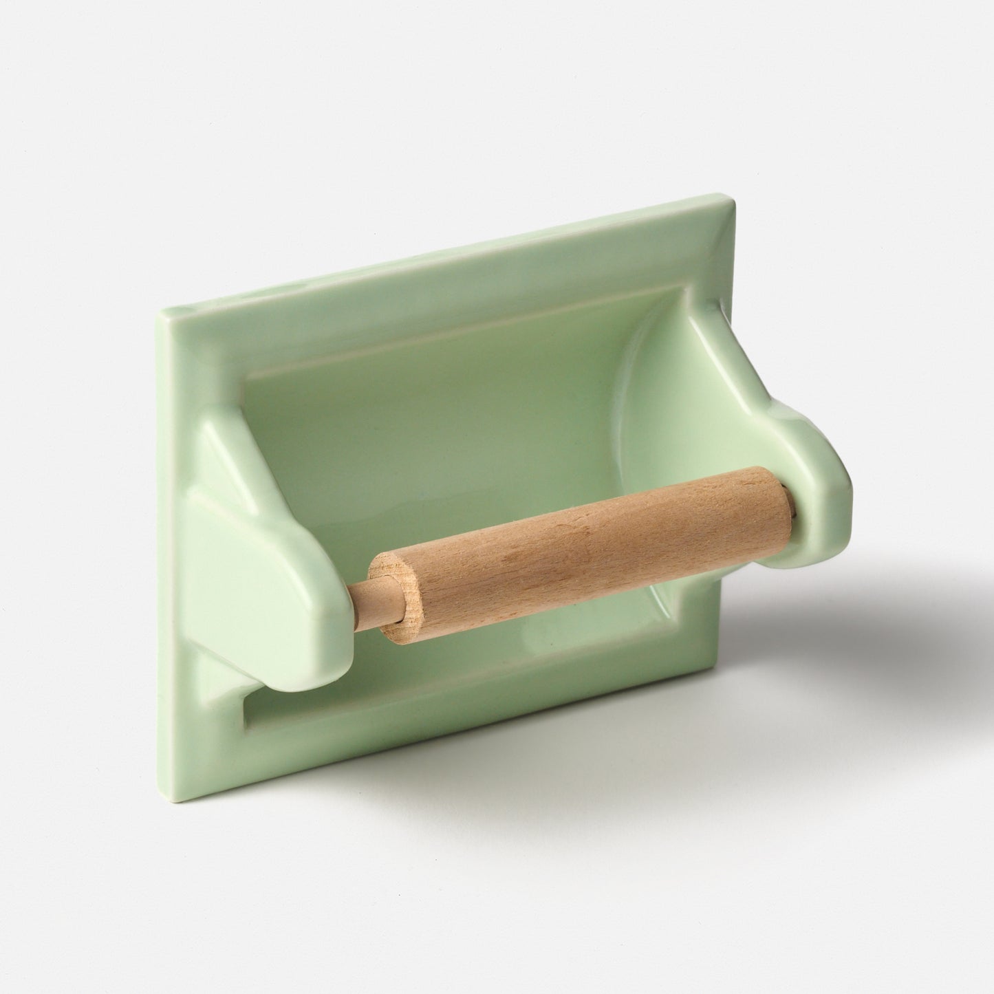 Vintage Light Green Paper Holder