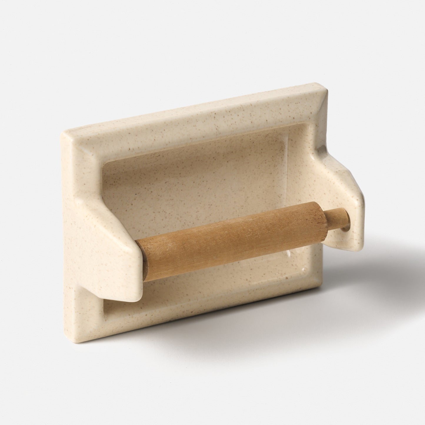 Vintage Oatmeal Paper Holder