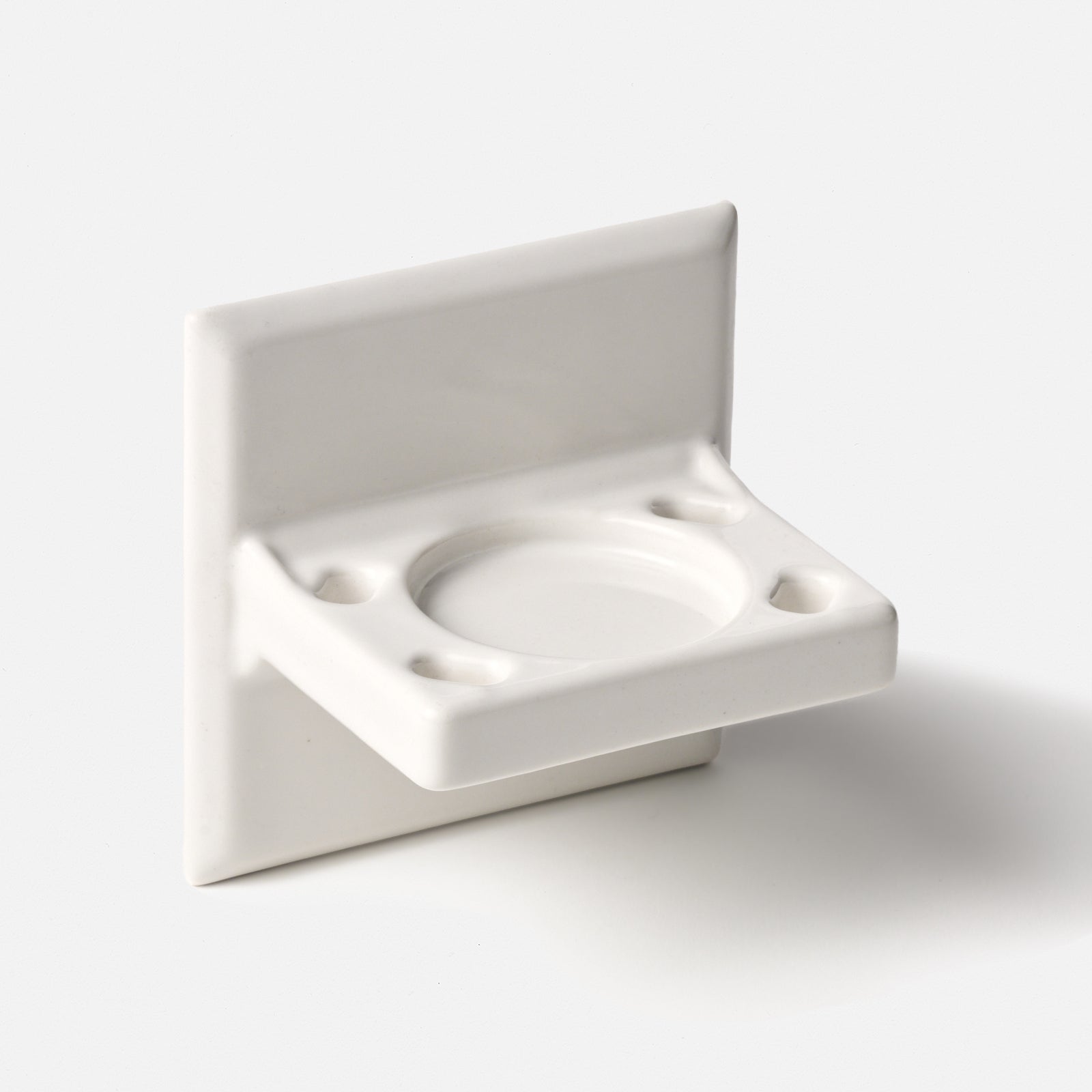 Vintage White Toothbrush Holder