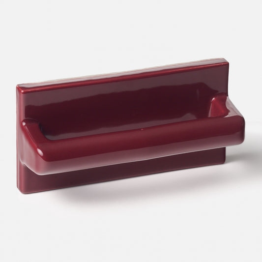 Vintage Burgundy Grab Bar 