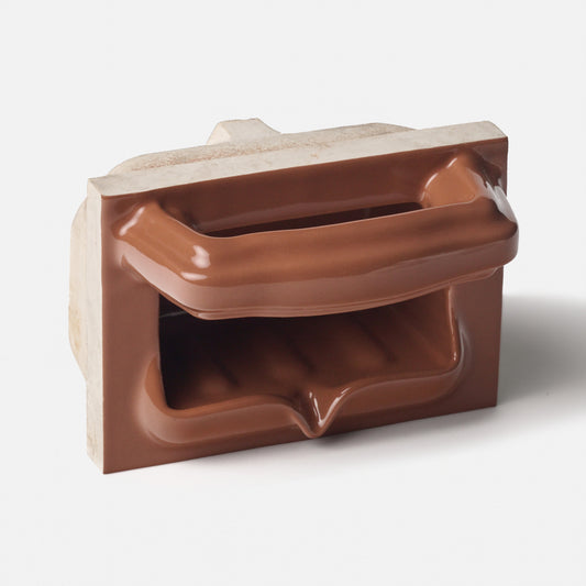 Vintage Brown Soap Holder 