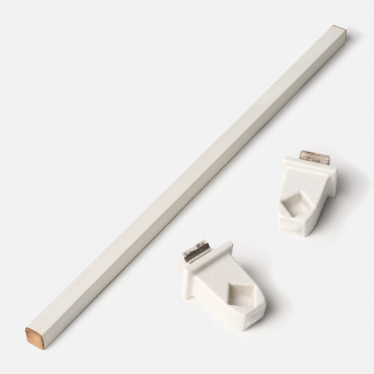 Vintage Granite Towel Bar Posts