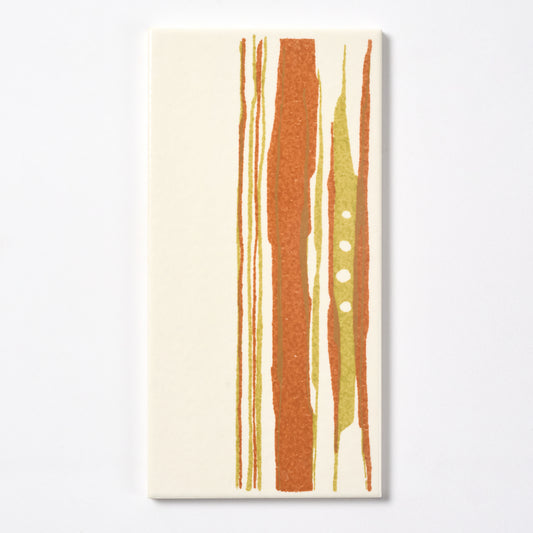 1970s Vintage Abstract Wall Tile, 300 Sq Ft Available - 10 Sq Ft Per Box