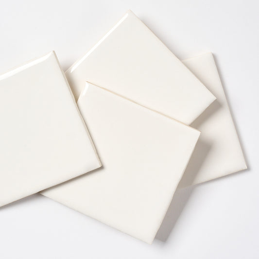 1960s Stylon White Wall Tile