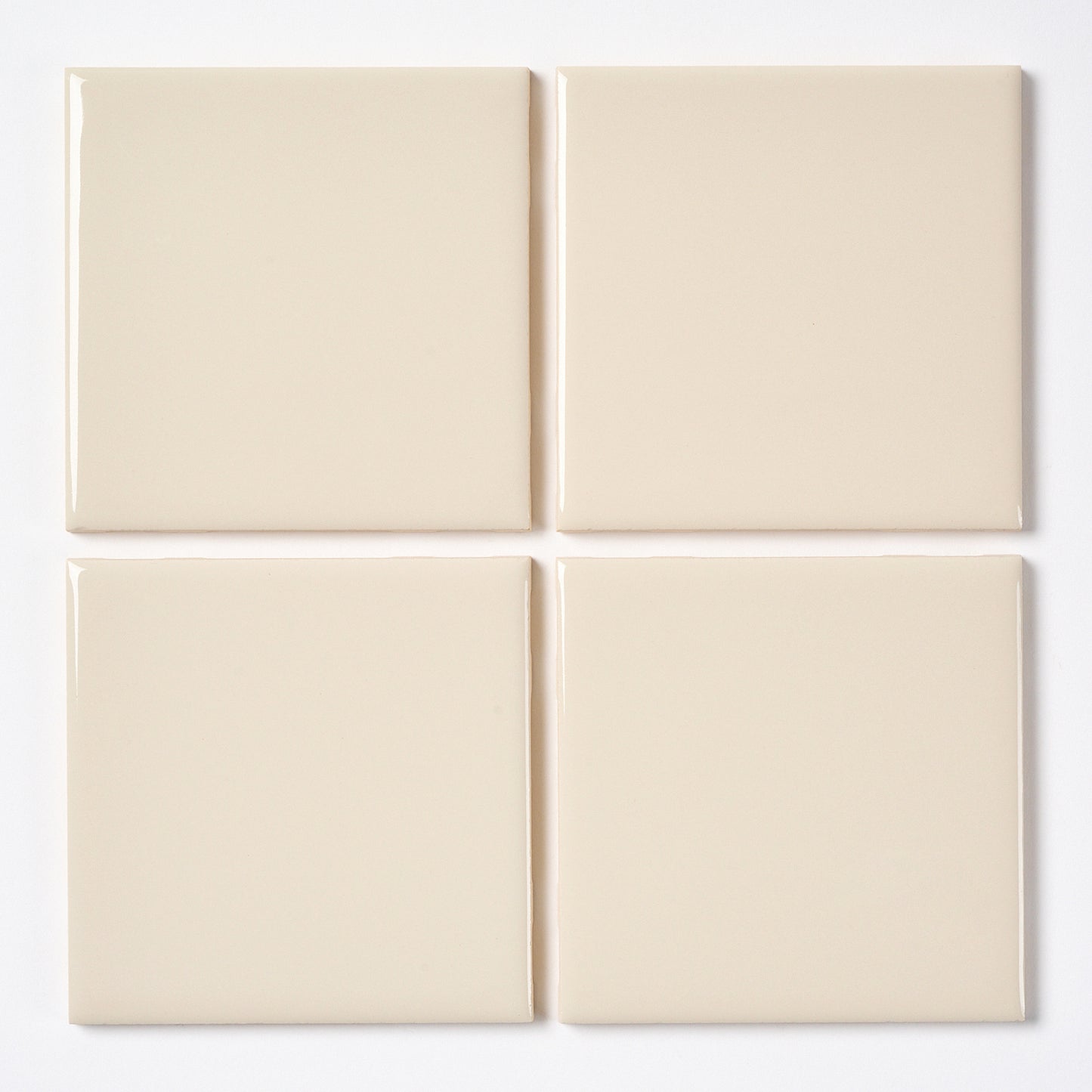 1960s Romany Antique White Wall Tile, 27 Sq Ft Available - 9 Sq Ft Per Box