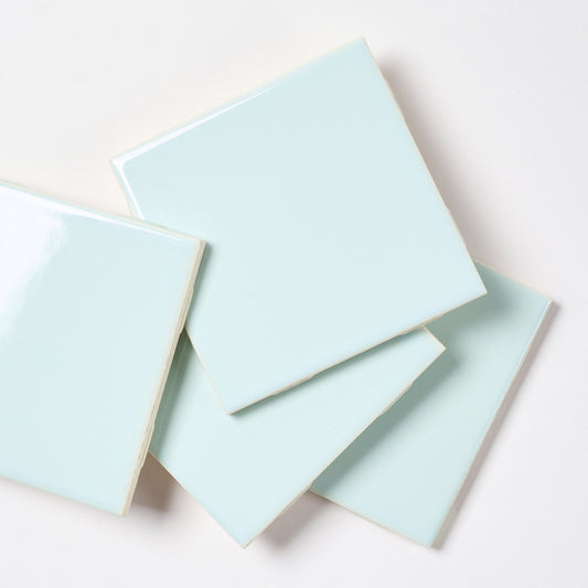 1960s National Lifetime Tile Baby Blue Wall Tile, 25 Sq Ft Available - 12.5 Sq Ft Per Box